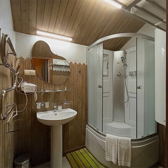 Апартаменты с кухней «Мансарда» 2-х комнатные. Фото 5