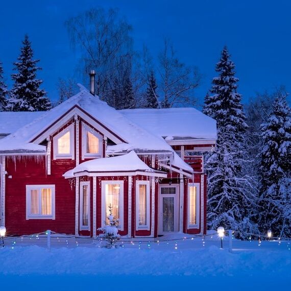 ШАЛЕ ДЕ ЛЮКС ИЗ БРУСА С КУПЕЛЬЮ НА ДРОВАХ. Фото 11