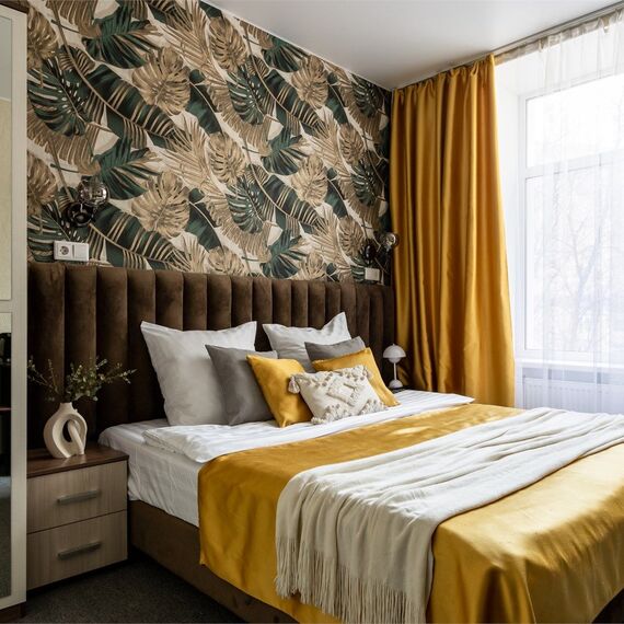 Улучшенный номер с 1 кроватью. Фото 10