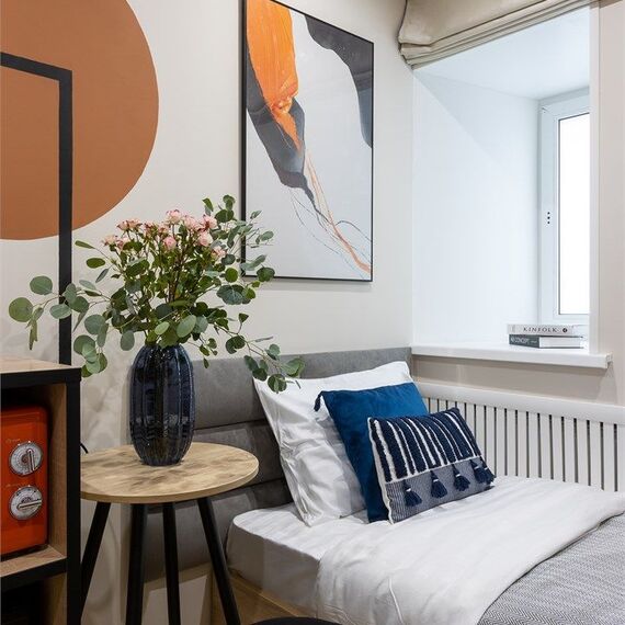 Одноместные Апартаменты с кухней. Фото 1