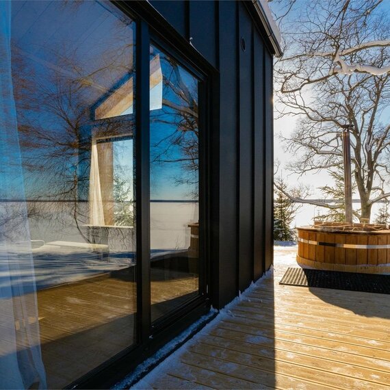 Двухместный Барнхаус на берегу озера. Фото 18