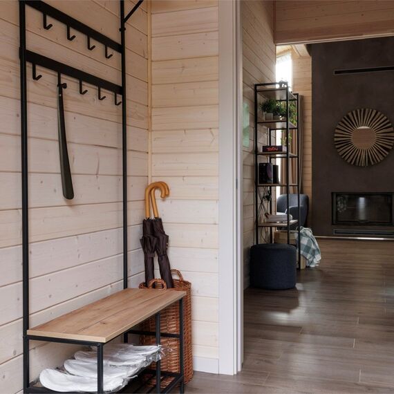 Одноэтажный коттедж с дровяным камином и личной зоной BBQ. Фото 16