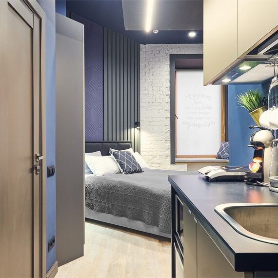 Стандартная трехместная студия. Фото 4