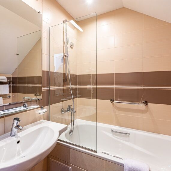 Стандарт Плюс мансардный с раздельными кроватями. Фото 5