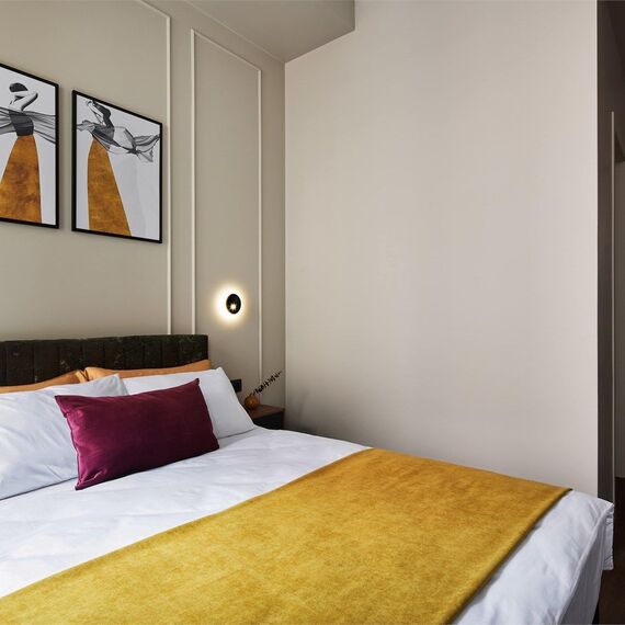 Номер студио с видом во двор. Фото 7