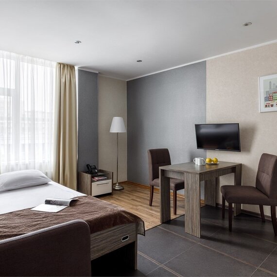 Студия DBL (двуспальная кровать-трансформер). Фото 3