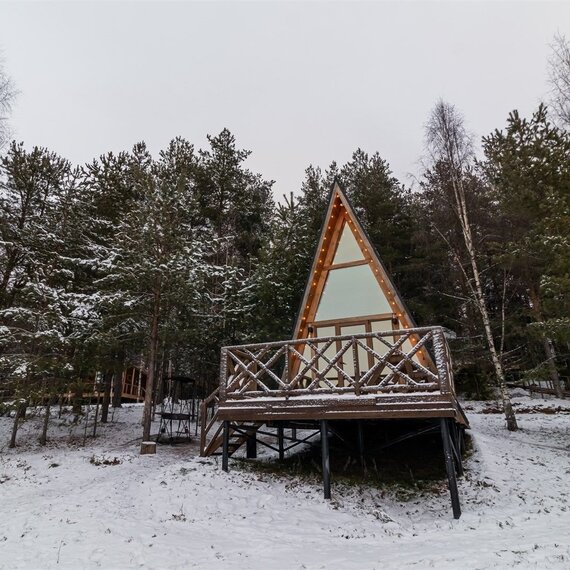 А-Фрейм «Золотой дуб». Фото 41