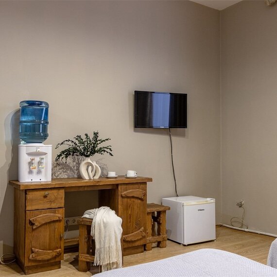 Трехместный номер с раздельными кроватями. Фото 21