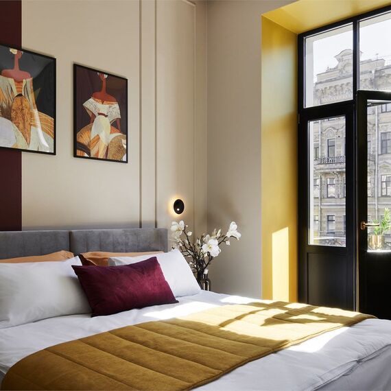 Номер Делюкс с балконом и видом на Невский проспект. Фото 7