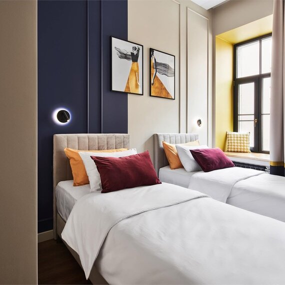 Номер студио с видом во двор. Фото 11