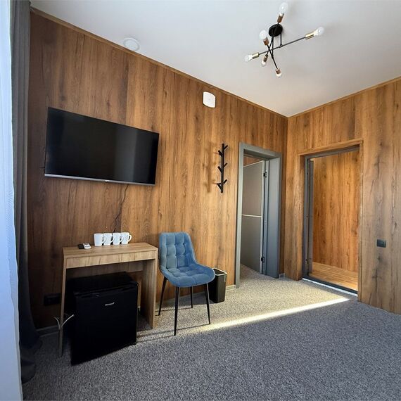 Двухкомнатный полулюкс без балкона. Фото 5