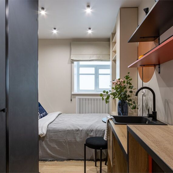 Стандартные Апартаменты с кухней. Фото 13