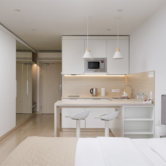 Стандарт с одной большой кроватью (Ботаника). Фото 20