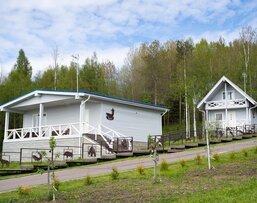 Дом с баней в парк-отеле Медвежья гора Дом с баней в парк-отеле Медвежья гора
