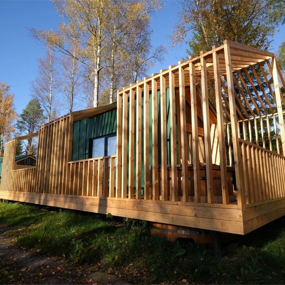 Четырёхместный Барнхаус на главной аллее. Фото 8