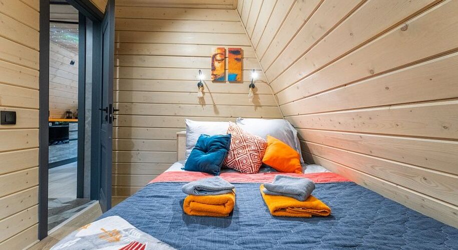 Атмосферные коттеджи A-frame ЁLKI в Новожилово - Фото 7