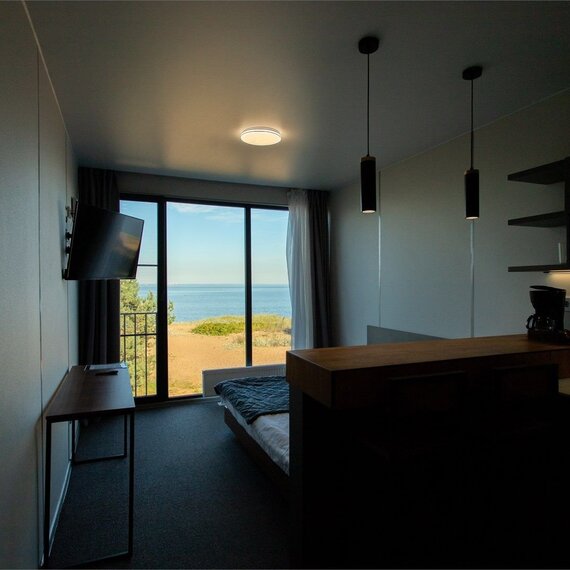 Лебяжье комната с панорамным видом 2-ой этаж. Фото 29