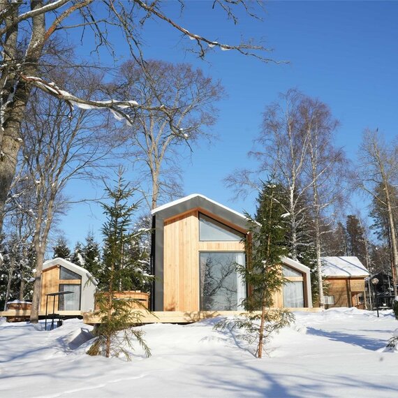 Четырёхместный Барнхаус на берегу озера. Фото 21