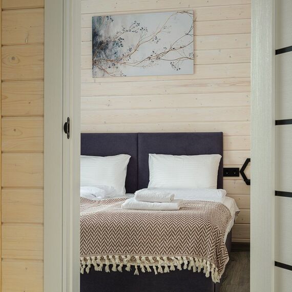 Уютный коттедж с чаном в хвойном лесу №1. Фото 12