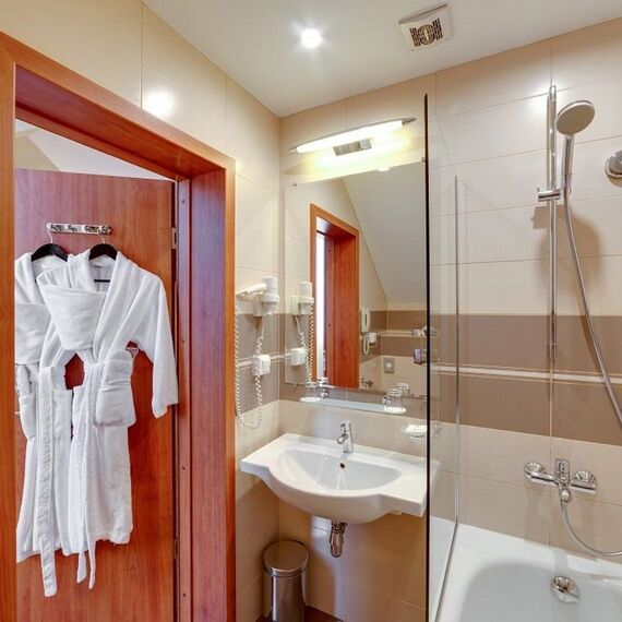 Стандарт мансардный с раздельными кроватями. Фото 5