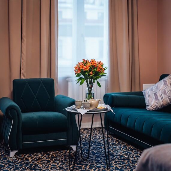 Семейный номер с 3 спальнями. Фото 2