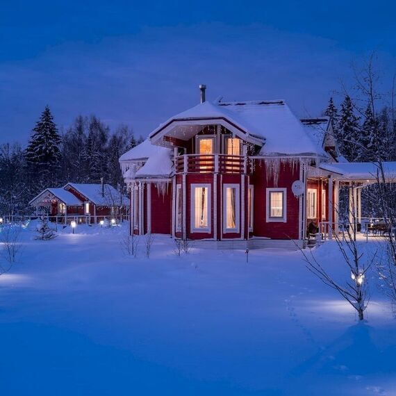 ШАЛЕ ДЕ ЛЮКС ИЗ БРУСА. Фото 11