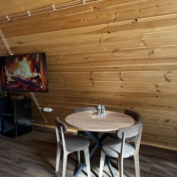 A-frame «Графит» домик из дерева 4х местный. Фото 17