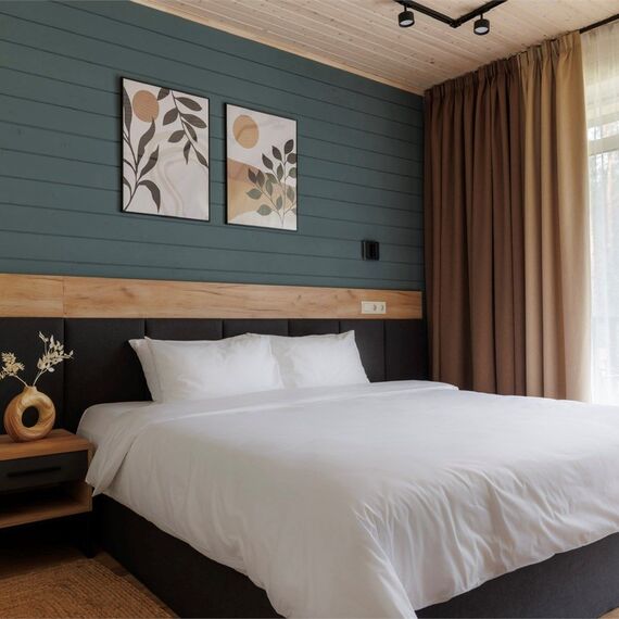 Стандартный номер с двуспальной кроватью и балконом. Фото 4