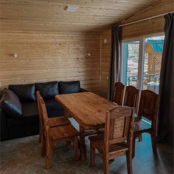 Дом-баня с чаном, спальней и кухней-гостиной. Фото 4