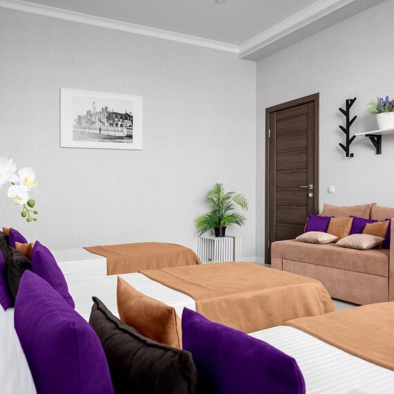 Двухкомнатные апартаменты Park & House № 4 (*кухня и ванна) до 10 гостей. Фото 6