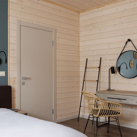 Двухэтажный коттедж с дровяным камином и личной зоной BBQ. Фото 15