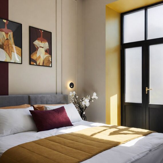 Улучшенный номер с кухней, 25 кв.м. Фото 5