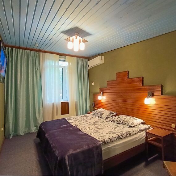 Апартаменты с кухней «Мансарда» 2-х комнатные. Фото 3