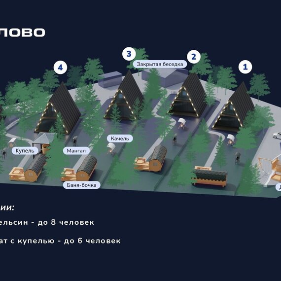 Новожилово коттедж Апельсин. Фото 16