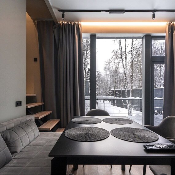 Семейный дом с 2-мя спальнями, сауной, купелью и террасой на 2 этаже. Фото 14