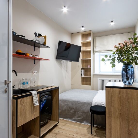 Улучшенные Апартаменты с кухней. Фото 5