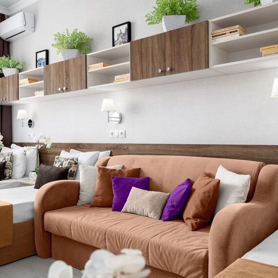 Двухкомнатные апартаменты Park & House № 4 (*кухня и ванна) до 10 гостей. Фото 5