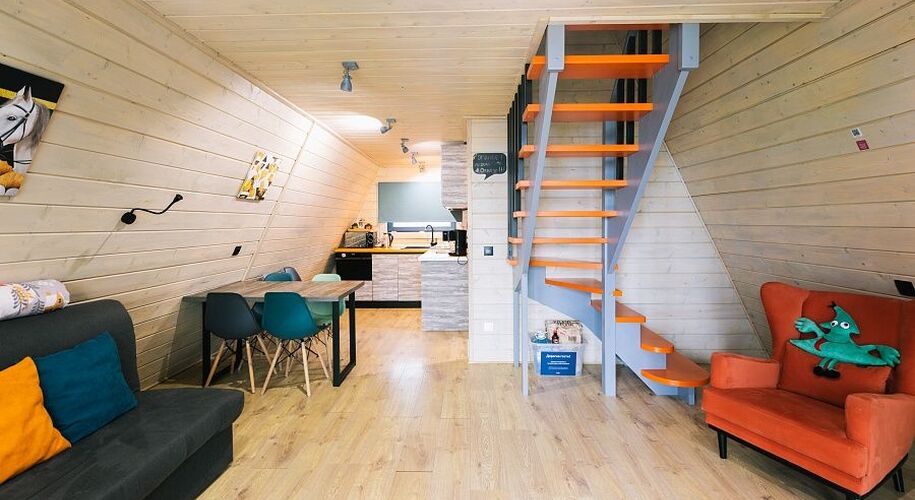 Гостевые дома у водоёма ЁLKI Правдинское озеро A-frame - Фото 4