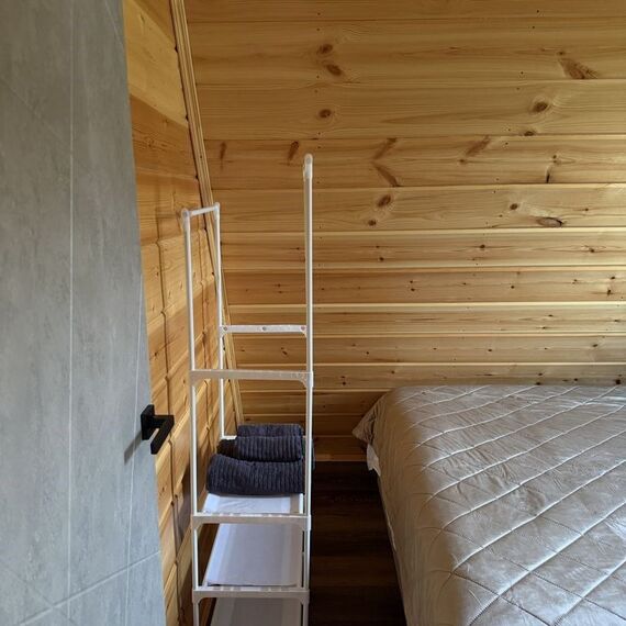 A-frame «Графит» домик из дерева 4х местный. Фото 12