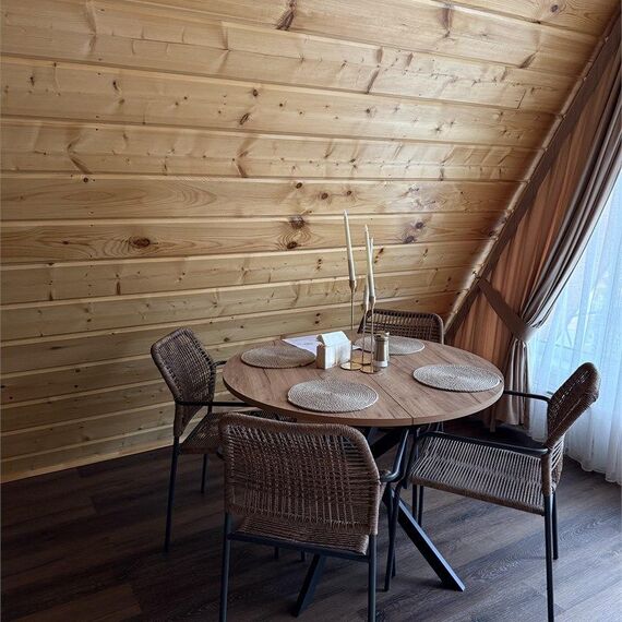 A-frame «Терракот» домик из дерева 4х местный. Фото 8