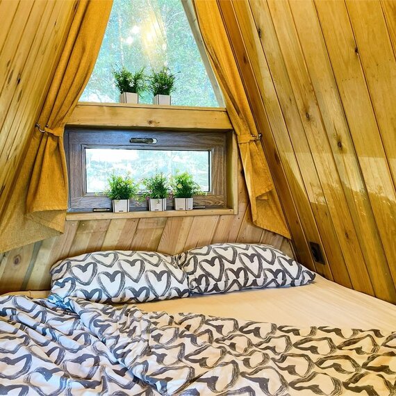 А-Фрейм «Золотой дуб». Фото 14