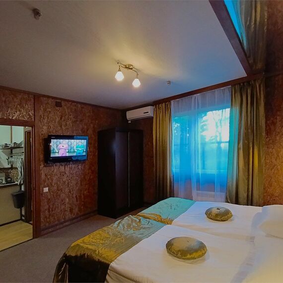 Апартаменты с кухней Делюкс 2-х комнатные. Фото 5