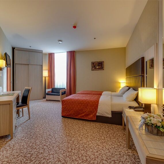 Улучшенный видовой с раздельными кроватями. Фото 4