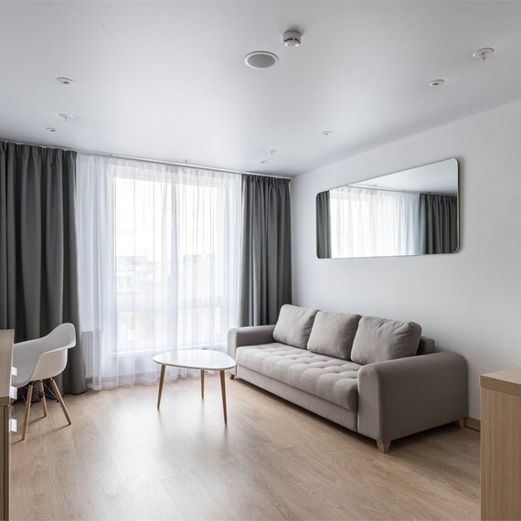 Люкс с террасой (двухкомнатный номер). Фото 5