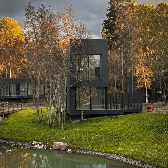 Семейный дом с 2-мя спальнями, сауной и террасой на 2 этаже без купели. Фото 25