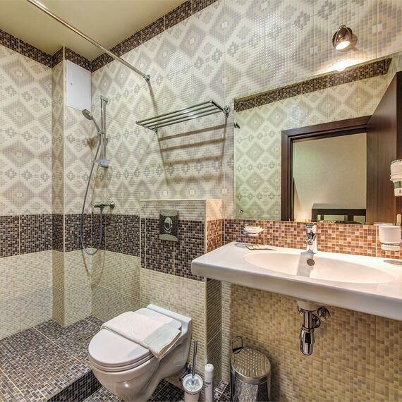 Стандарт 2-местный, цокольный этаж. Фото 6