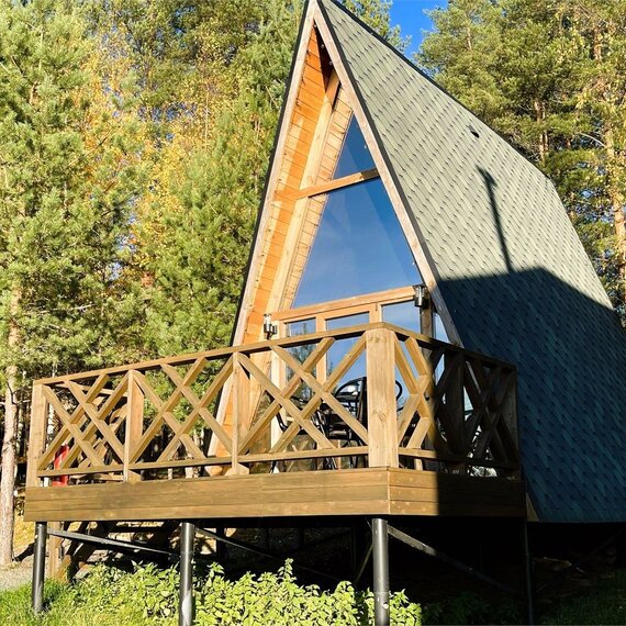 А-Фрейм «Золотой дуб». Фото 22