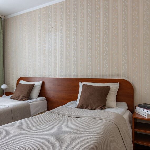 Стандартный номер с 1 или 2 кроватями. Фото 13