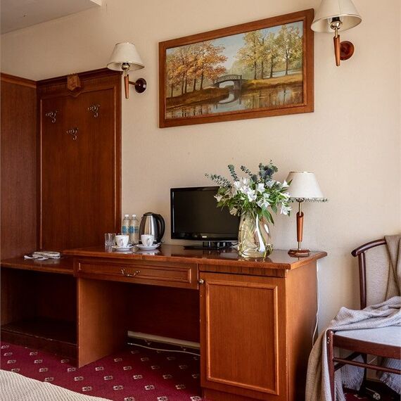 Стандартный номер с 1 кроватью. Фото 4