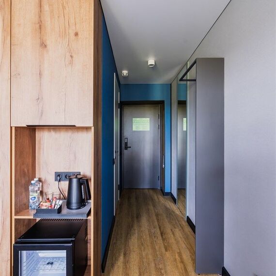 Классик с  1 двуспальной кроватью и ванной. Фото 6